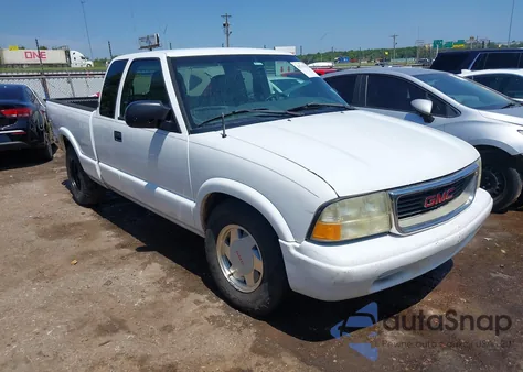 2002 GMC Sonoma из США, поврежденный, VIN 1GTCS19W328180759